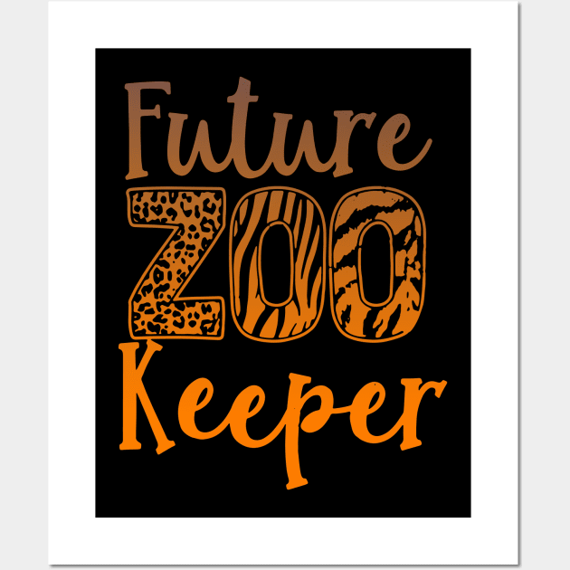 FUTURE ZOO KEEPER T-SHIRT Wall Art by CHIRAZAD